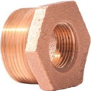 Merit Brass 3/4 In. X 1/2 In. Lead Free Brass Bushing - MNPT X FNPT - 125 PSI - Import XNL114-1208